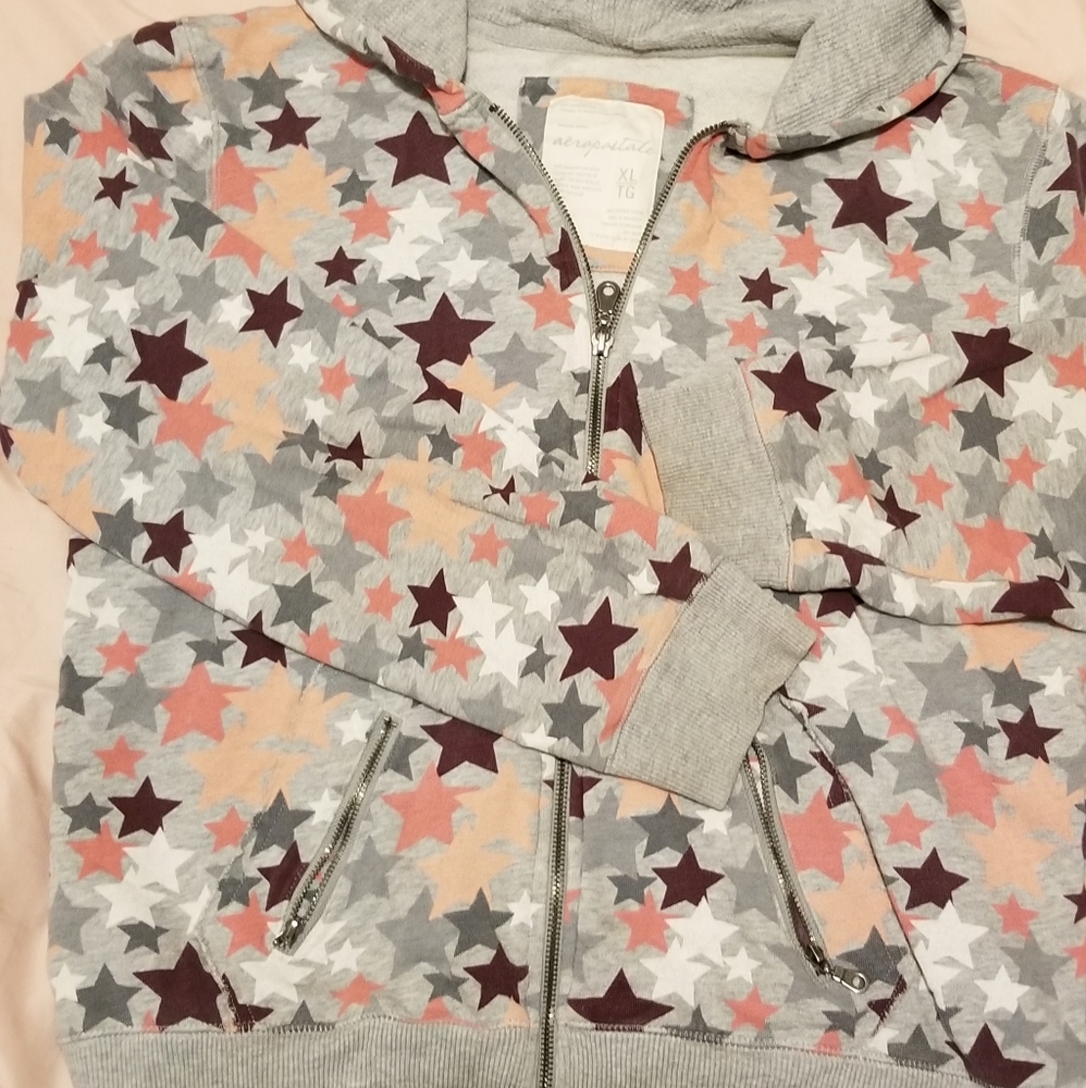 Full zip hoodie. Juniors large